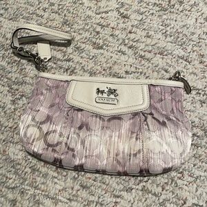 Coach wristlet